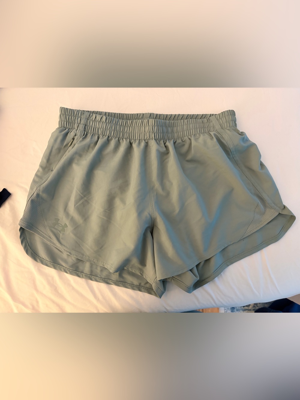 Under Armour Women's Sage Green Run Shorts